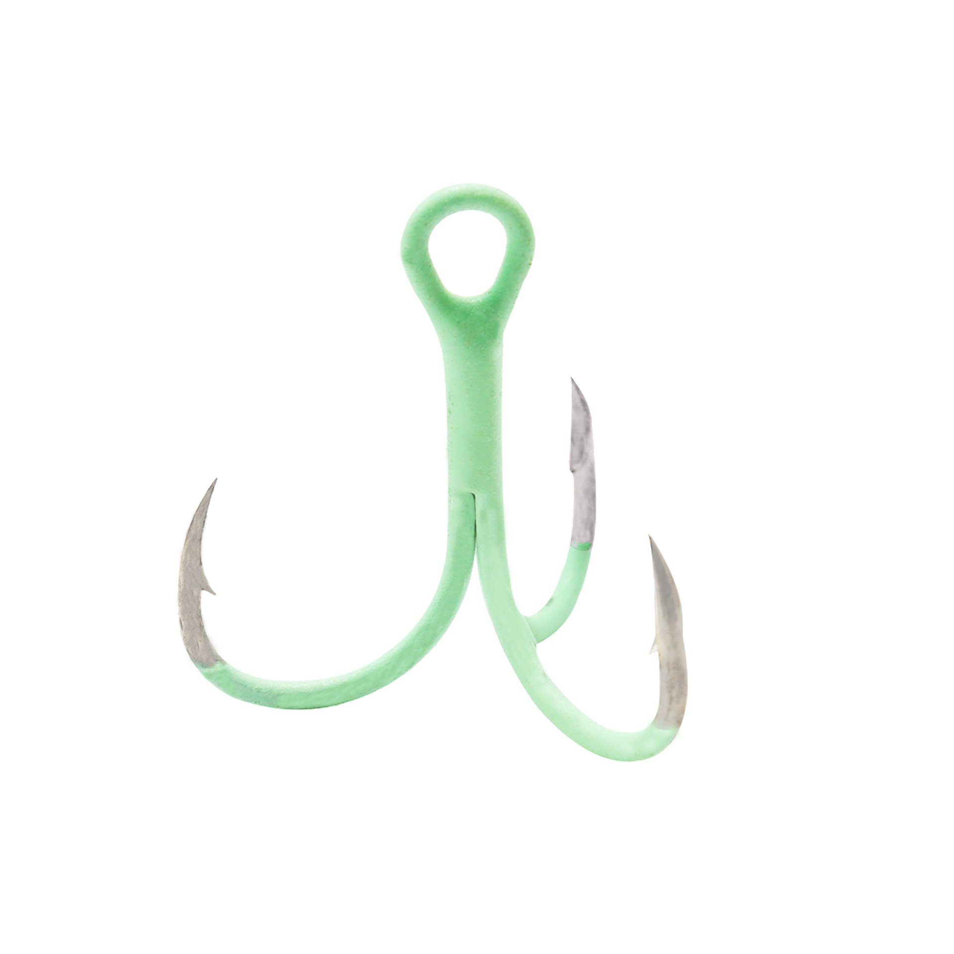 Wholesale Circle Hook Saltwater Artificial Fishing Lures Luminous Sea Bait Auxiliary Hook Squid Jig Hook Double Assist